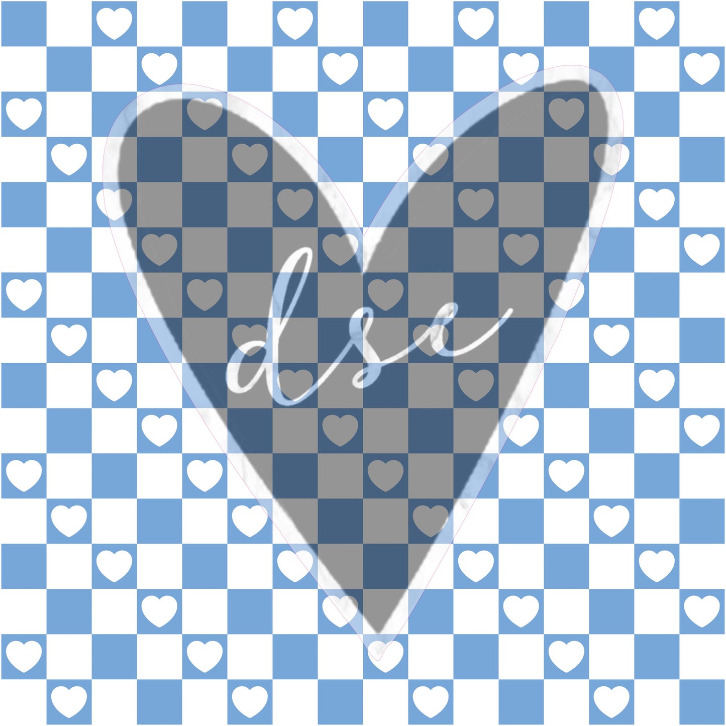 Assorted Checker Sheets UV DTF