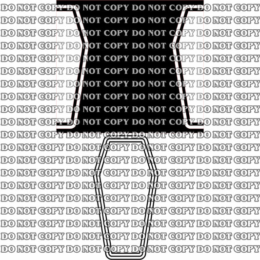 Coffin Wrap and Offset SVG