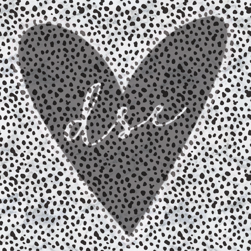 Dalmatian Print Vinyl