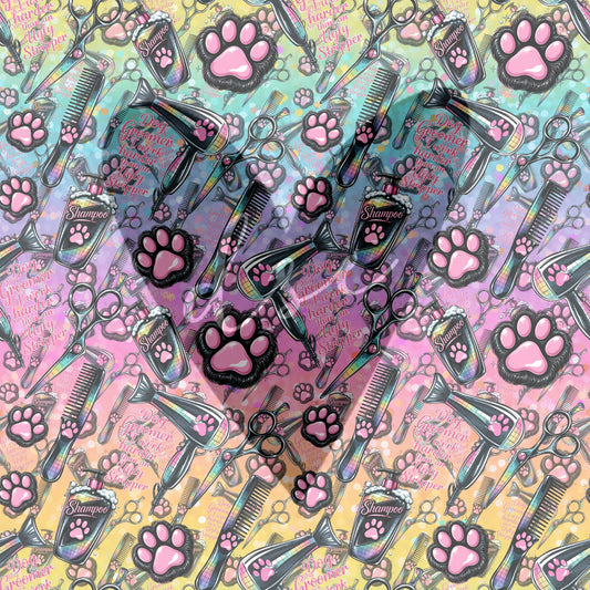 Assorted Dog Groomer Vinyl