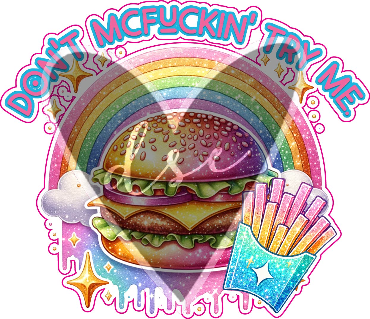 Assorted Don't McFuckin' Try Me Vinyl
