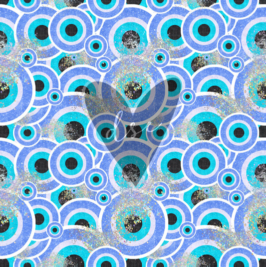 Evil Eye 12x12 Vinyl Sheet
