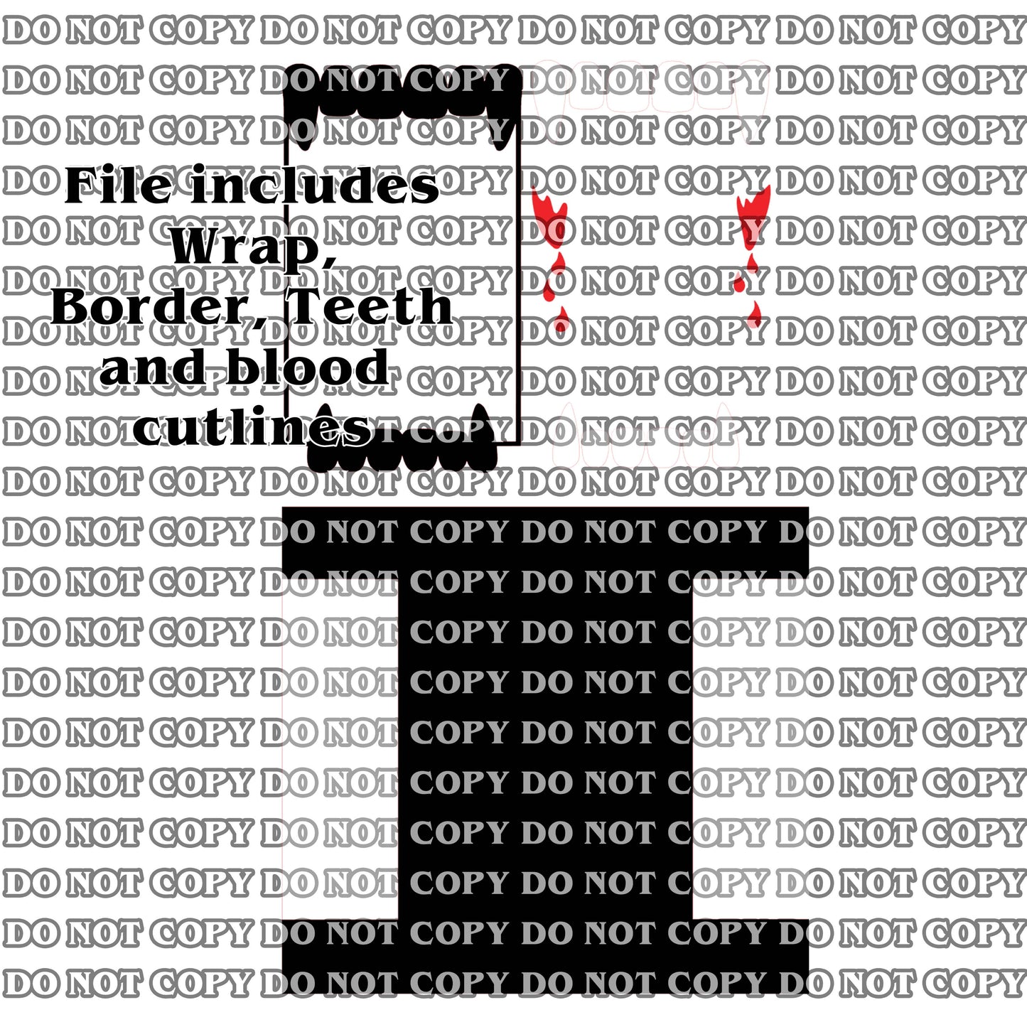 Fangs Wrap SVG