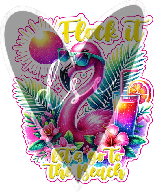 Assorted Flamingo Vinyl