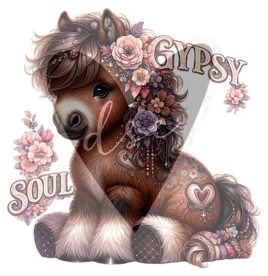 Assorted Gypsy Soul Horse Vinyl