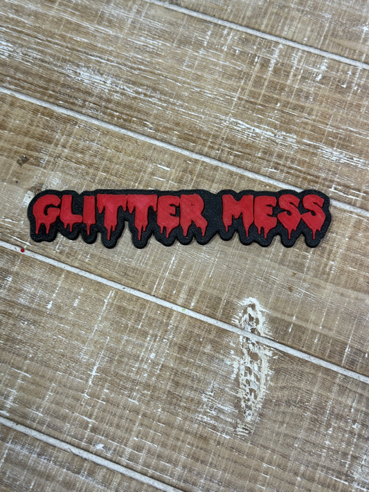 Custom Horror-Themed Social Media Name Plate