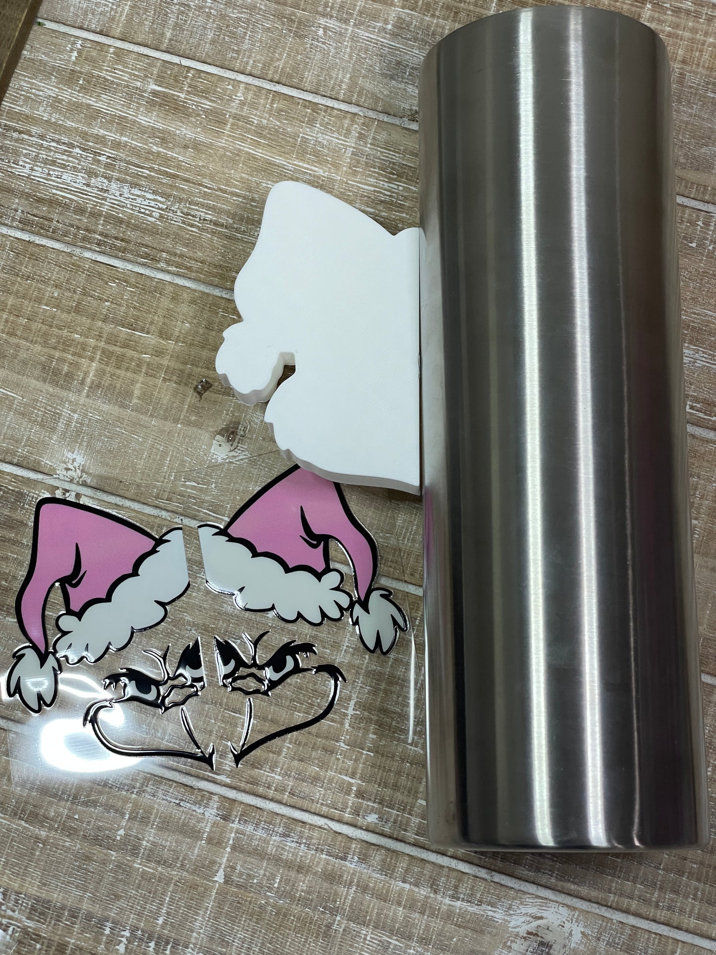 Assorted Green Santa Handle