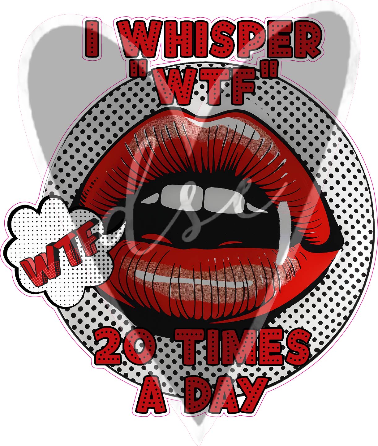 Assorted I Whisper WTF Vinyl