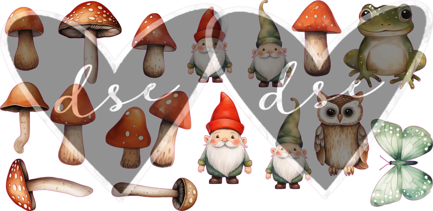 Assorted I'm A Fungi Gnome Vinyl