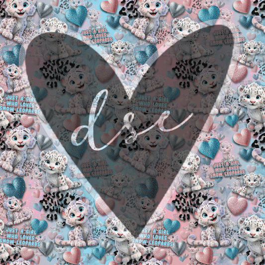 Assorted Snow Leopard Vinyl