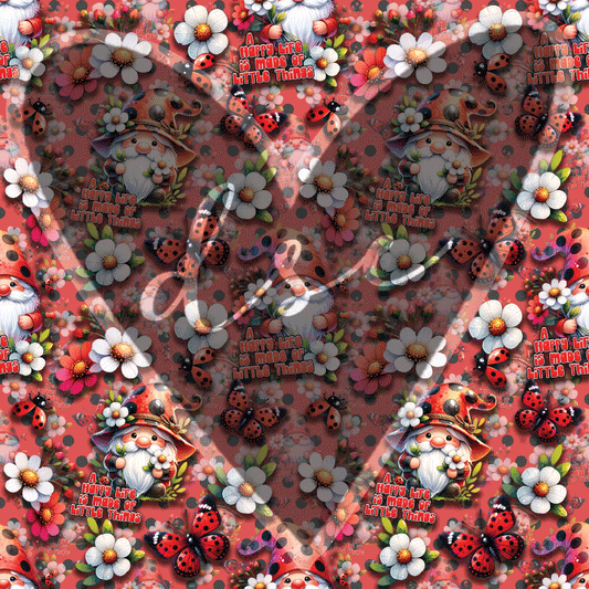 Assorted Ladybug Gnome Vinyl
