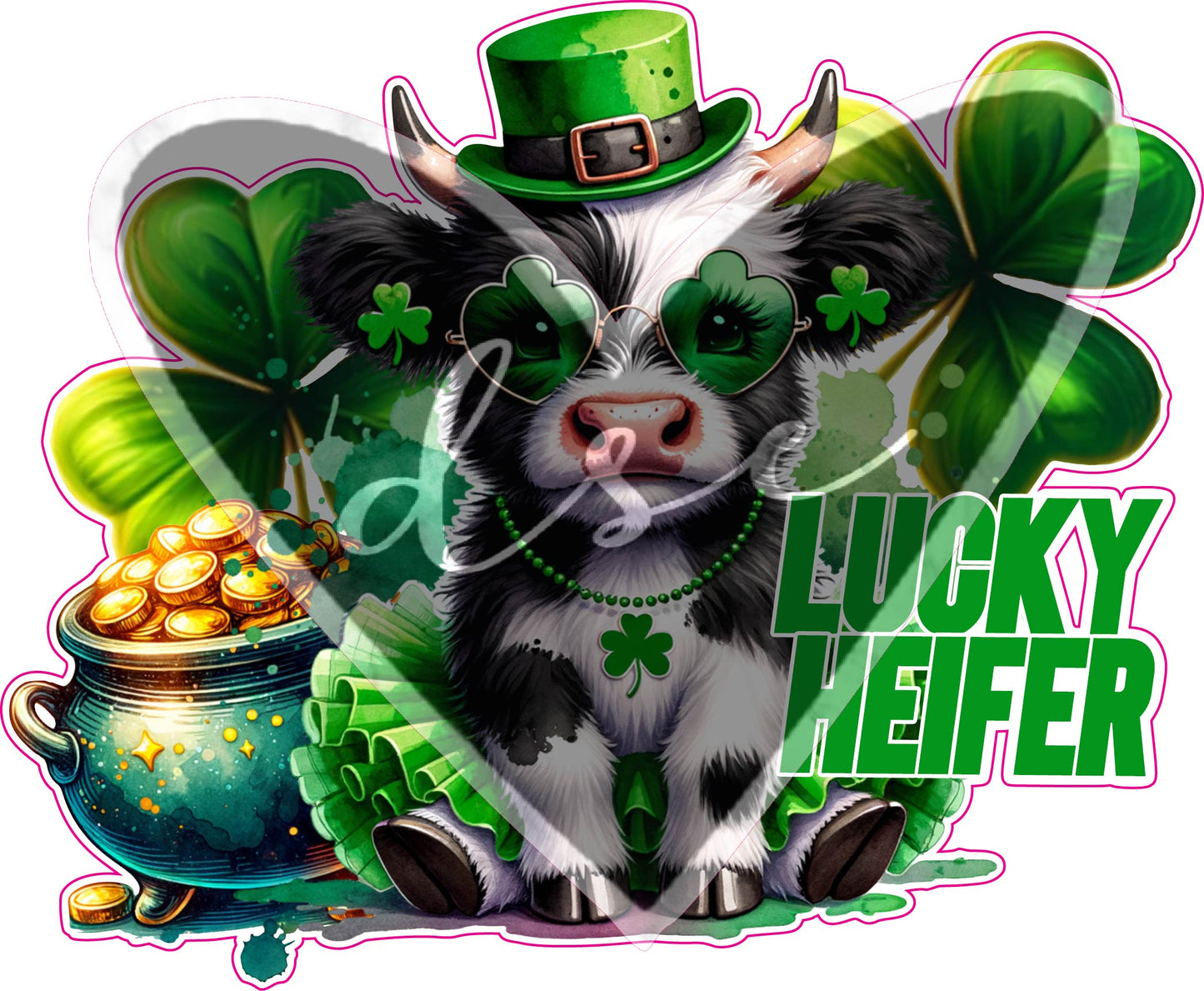 Assorted Lucky Heifer Vinyl