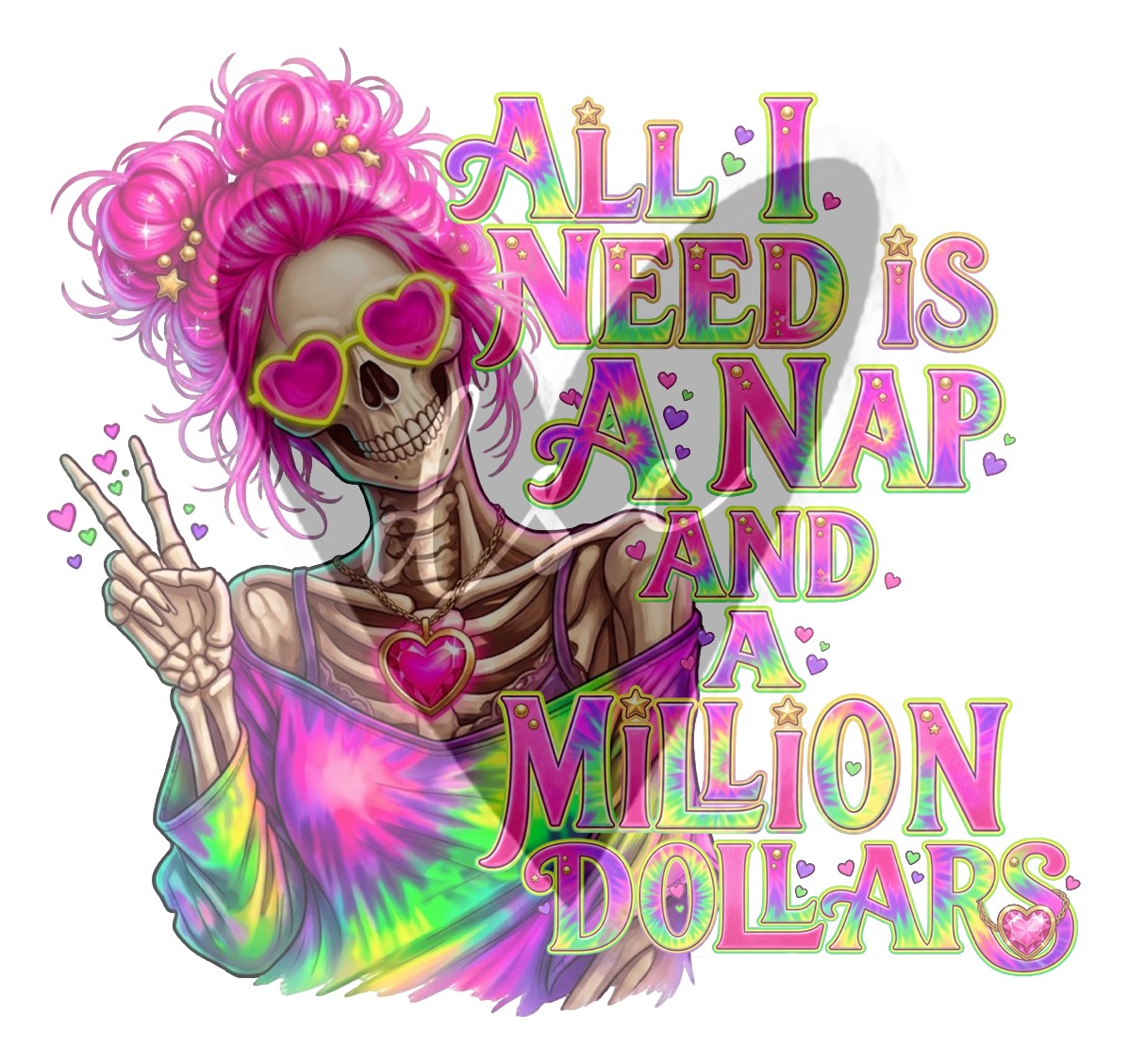 Million Dollars and a Nap Skeleton Vinyl