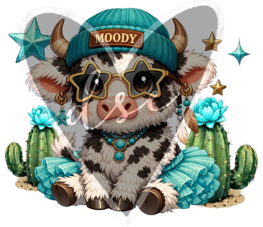 Assorted Moody Cow Vinyl
