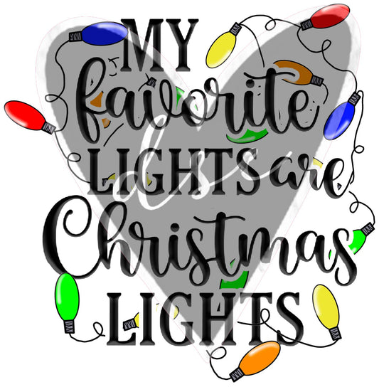 Christmas Lights Vinyl