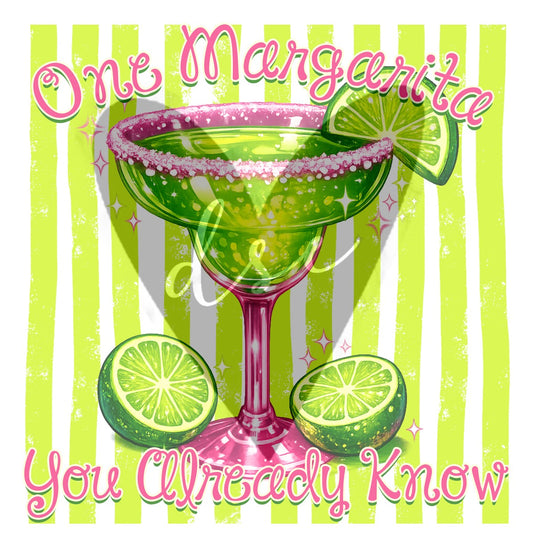 Assorted Margarita Vinyl