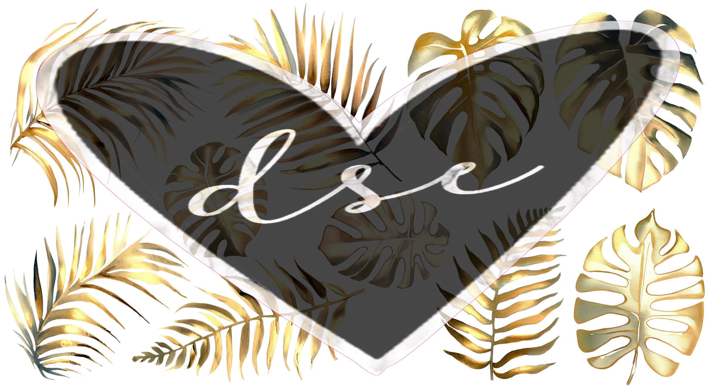 Assorted Palm Leaves Filler Sheets