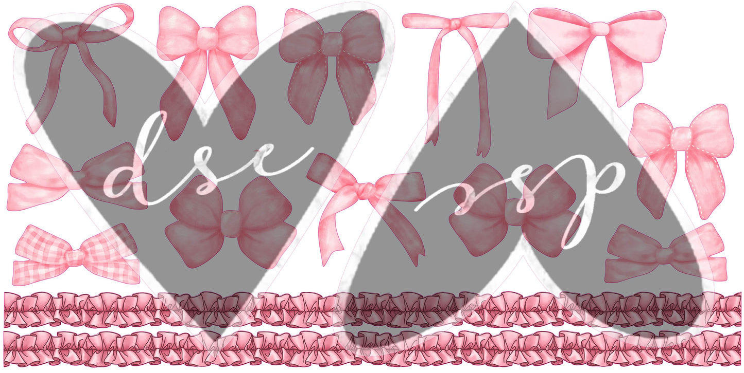 Assorted Bow/Ribbon Filler Sheets