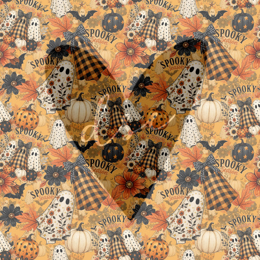 Assorted Plaid Ghosts Vinyl