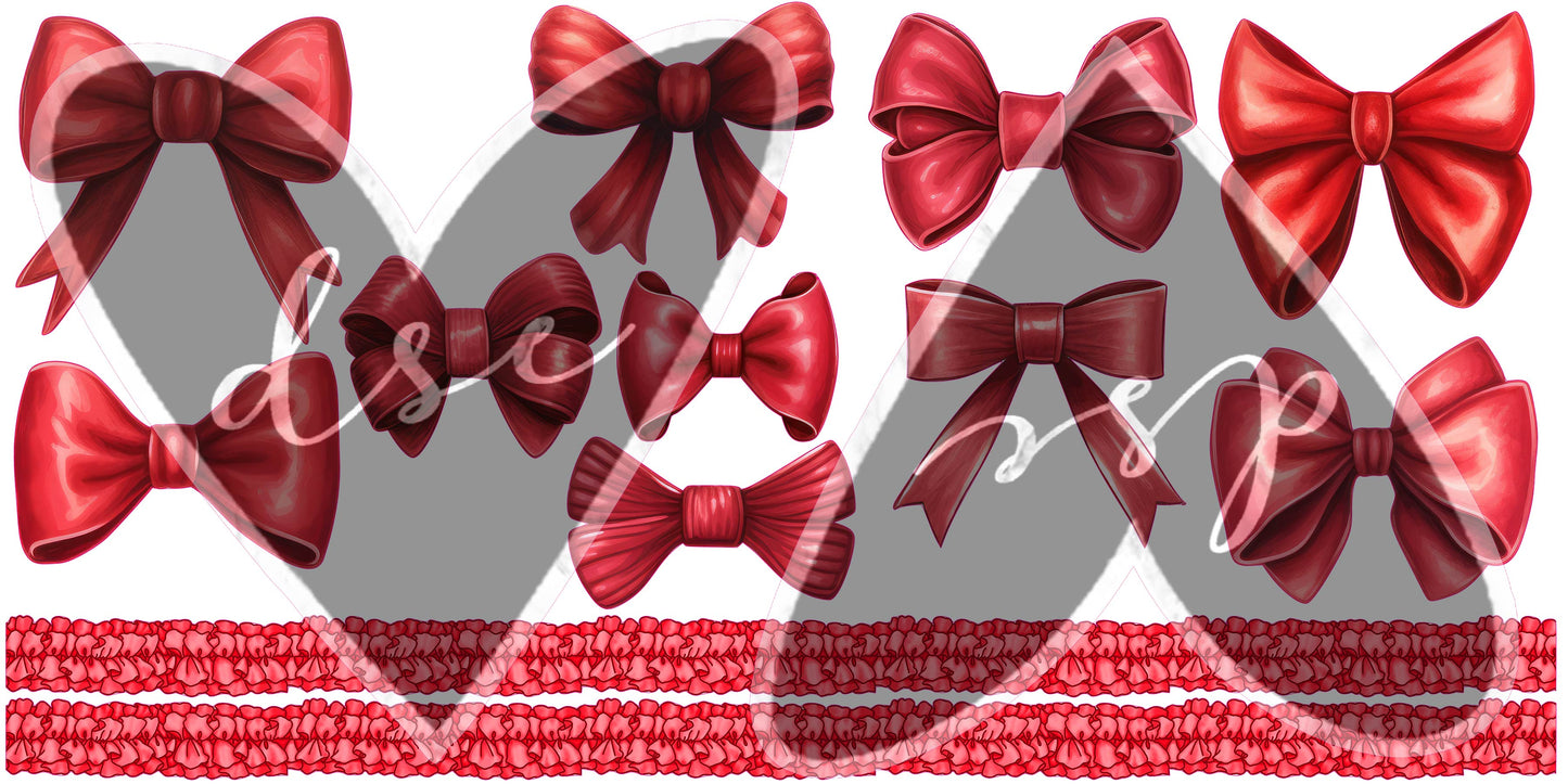 Assorted Bow/Ribbon Filler Sheets