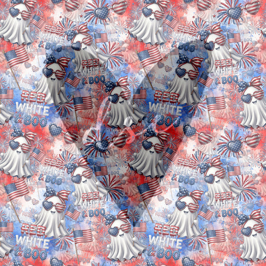 Red White Boo Vinyl