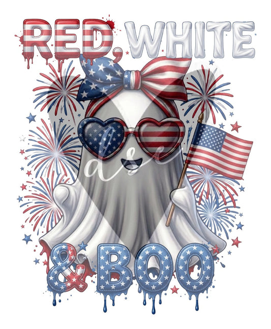 Red White Boo Vinyl