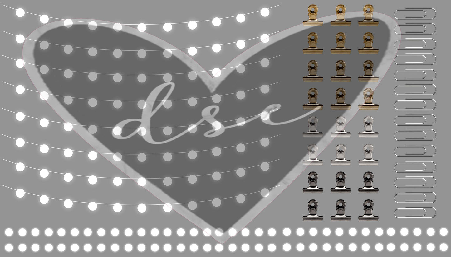 String Lights Filler Sheet UV DTF