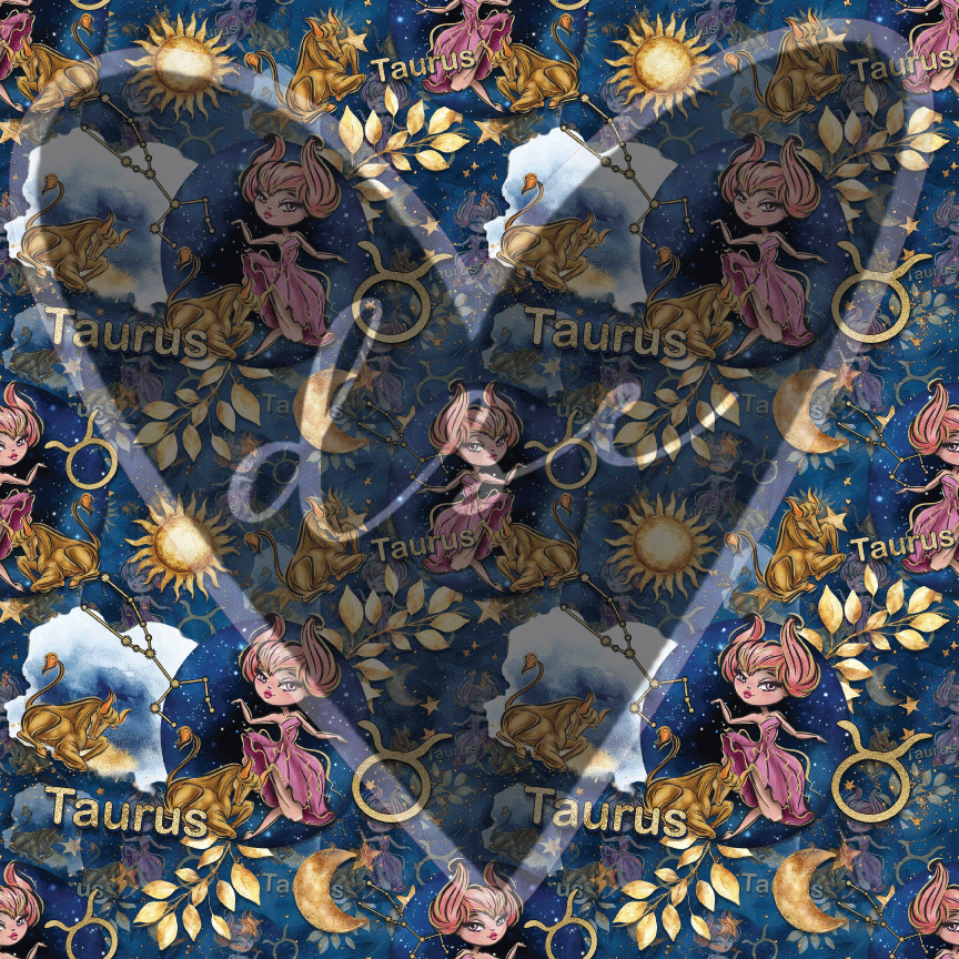 Assorted Zodiac Vinyl
