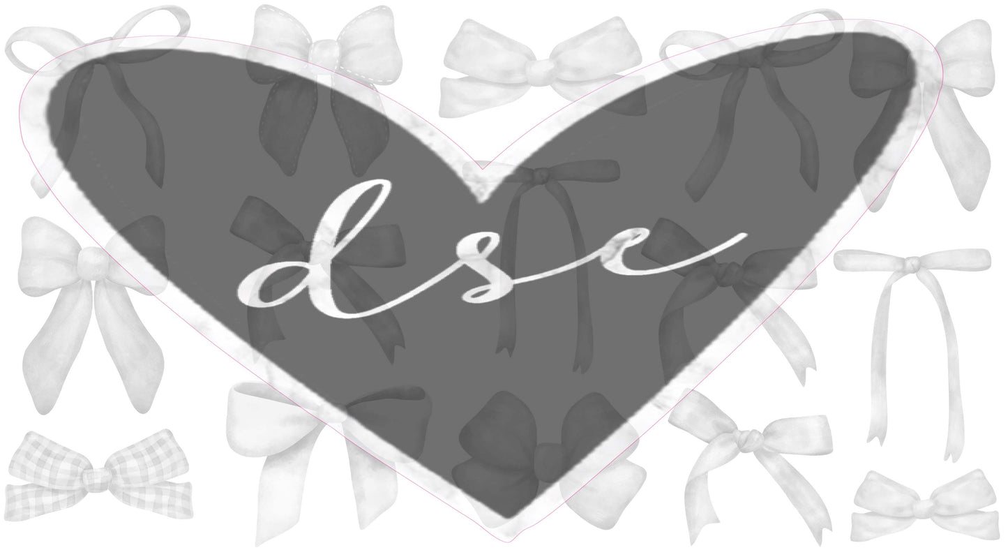 Assorted Bow/Ribbon Filler Sheets