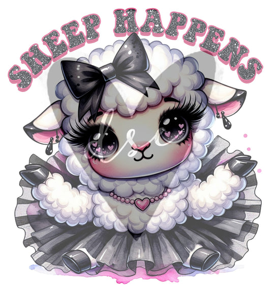 Assorted Sheep Happens Vinyl