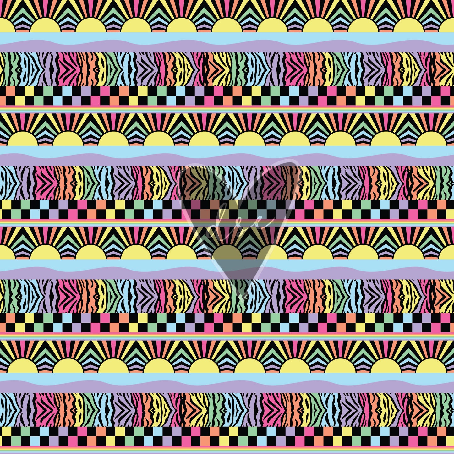 Assorted Retro Patterns 12x12 Vinyl Sheets