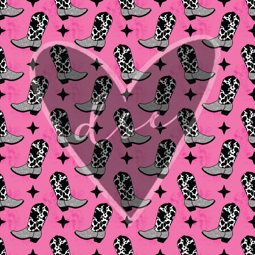 Assorted Pink/Glam Cowgirl Vinyl