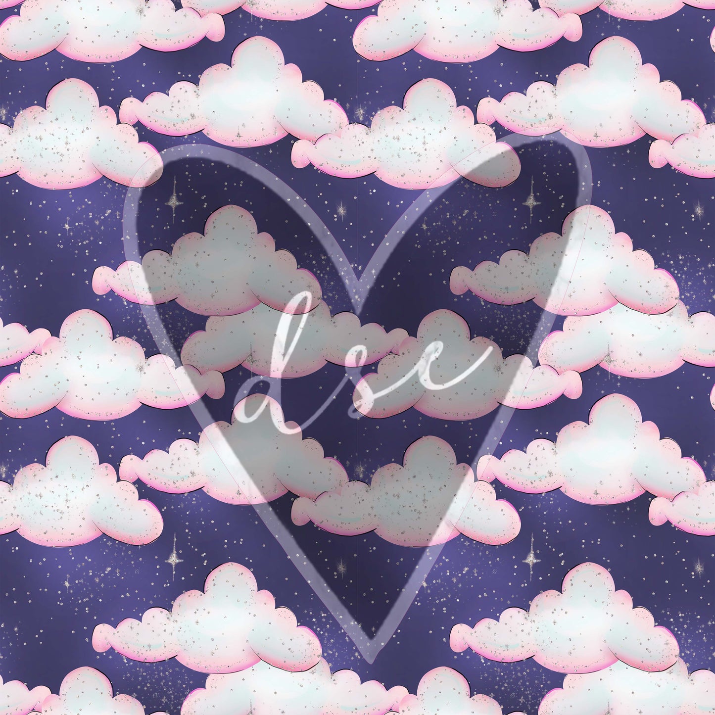Navy/Pink 12x12 Vinyl Sheets