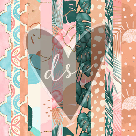 Neutral Tropics 12x12 sheets