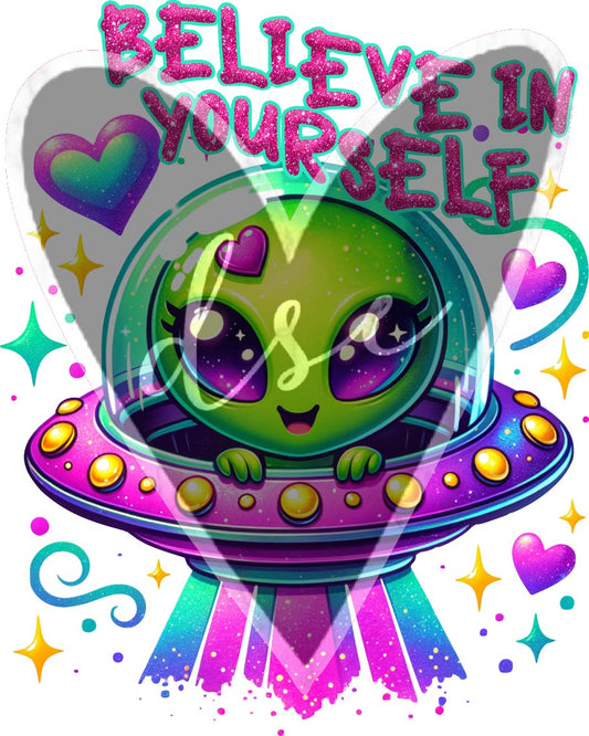 Assorted Alien Believe in Yourself Vinyl