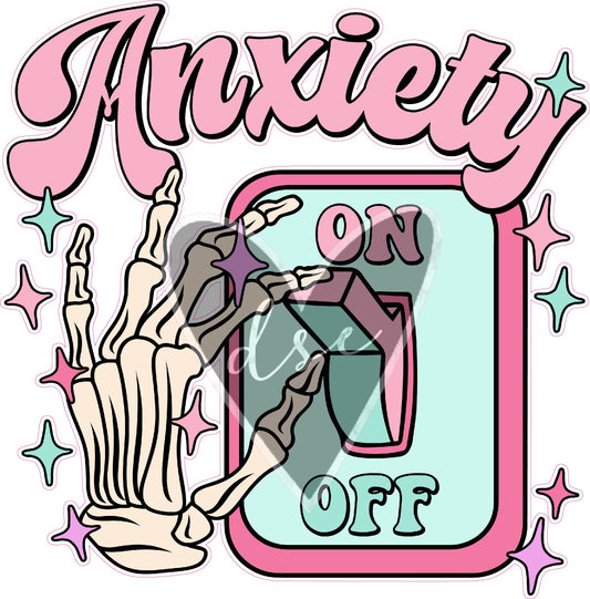 Anxiety ON Decal