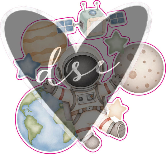 Assorted Astronaut Space Vinyl