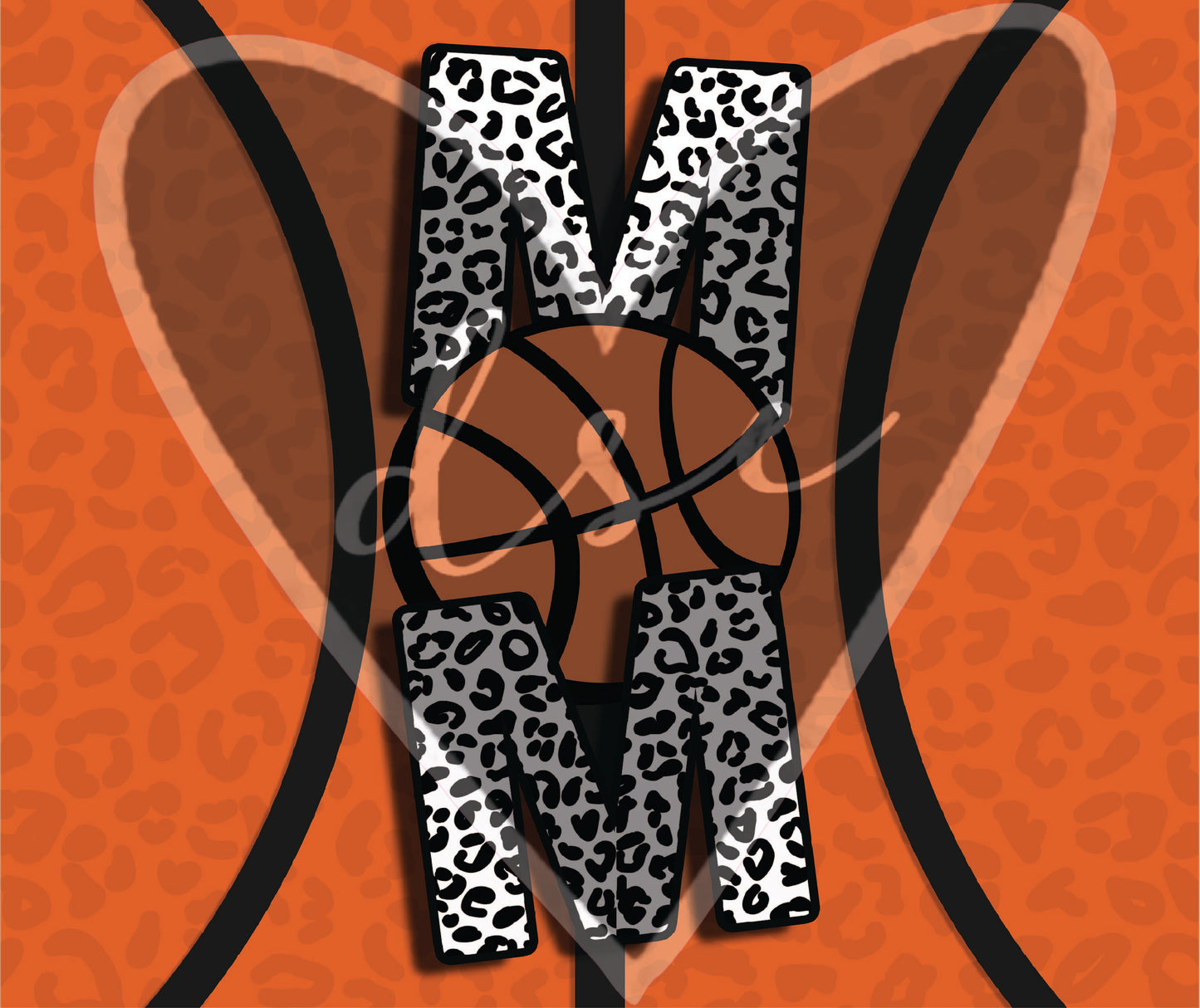 Basketball Mom Tumbler Wrap