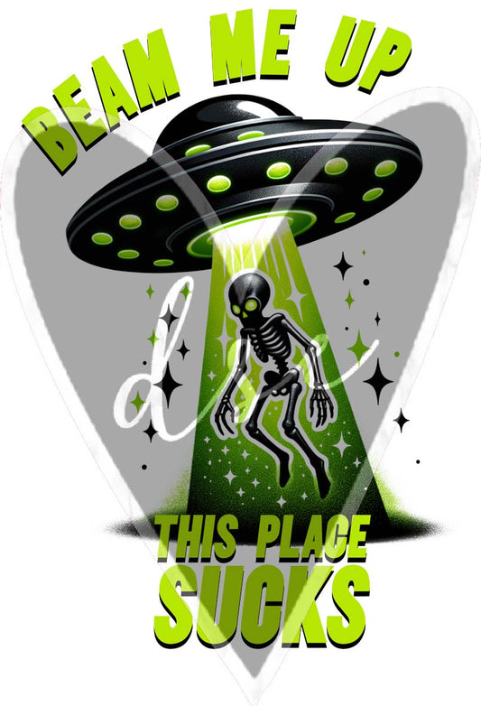 Assorted Beam Me Up Alien Vinyl