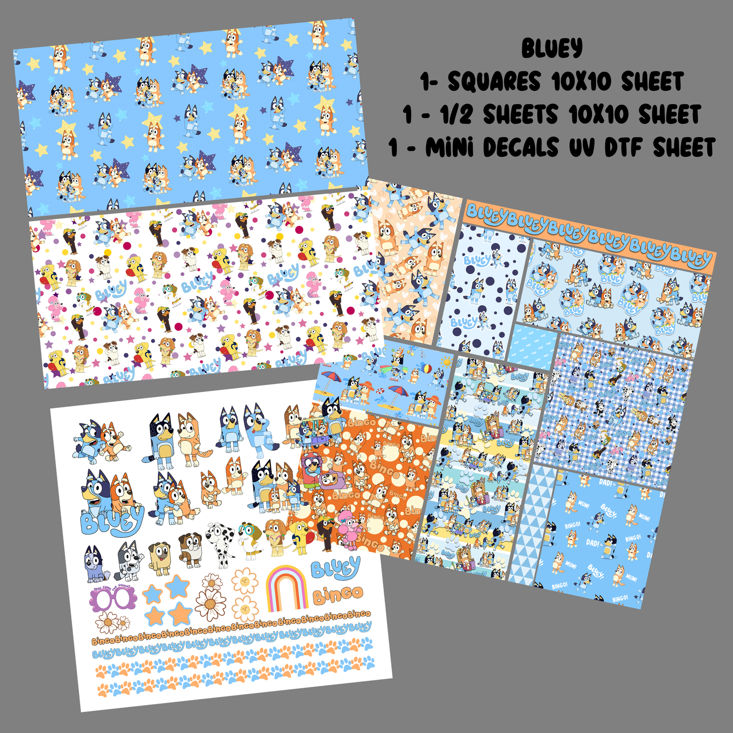 10x10 Patchwork Sets