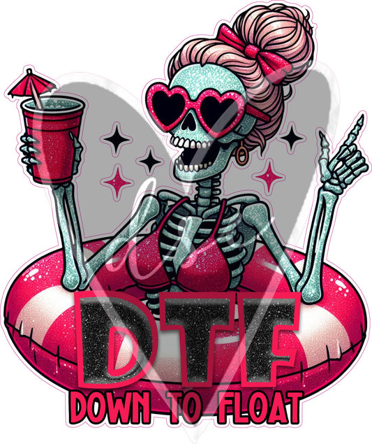 Assorted DTF Down To Float Vinyl