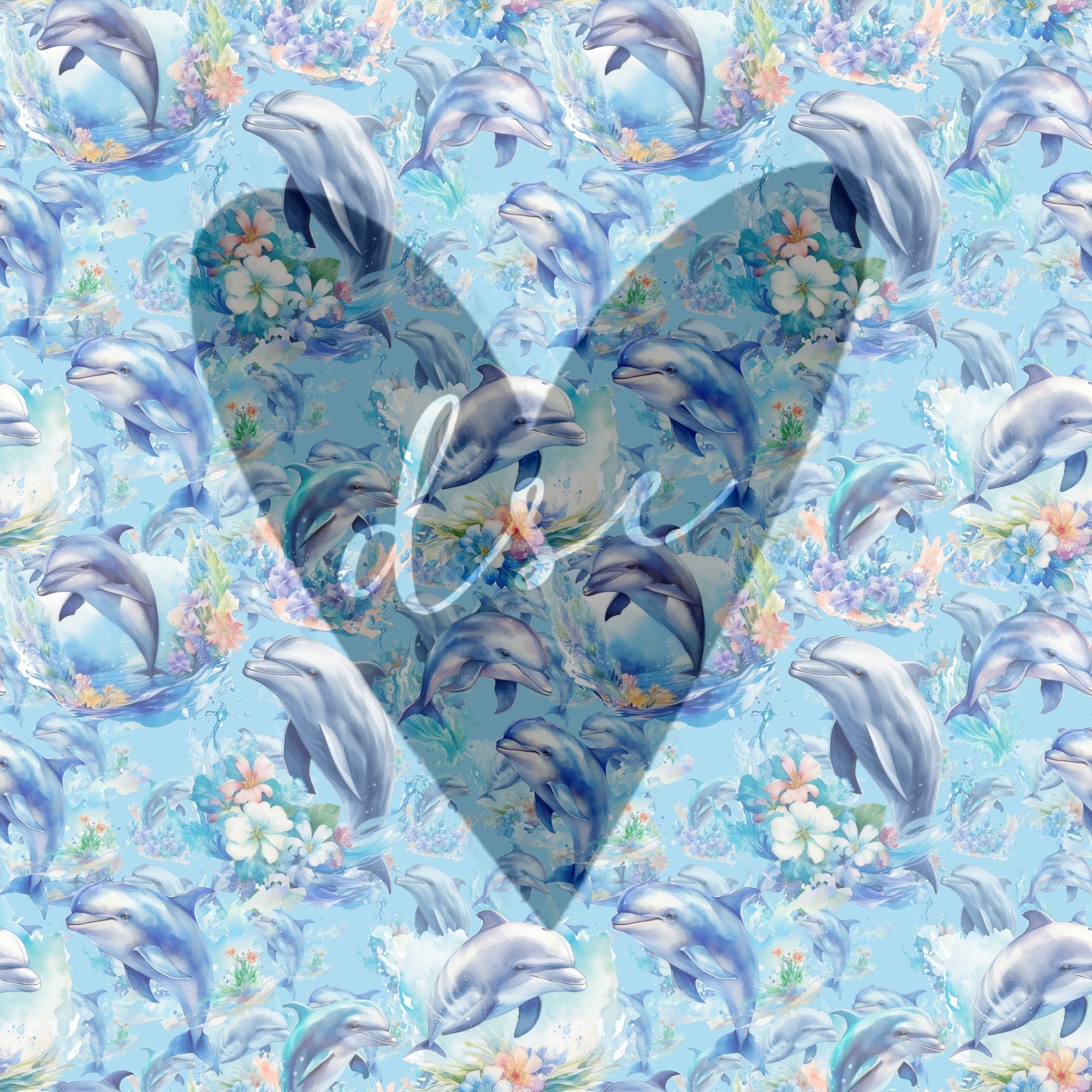 Assorted Dolphin Vinyl