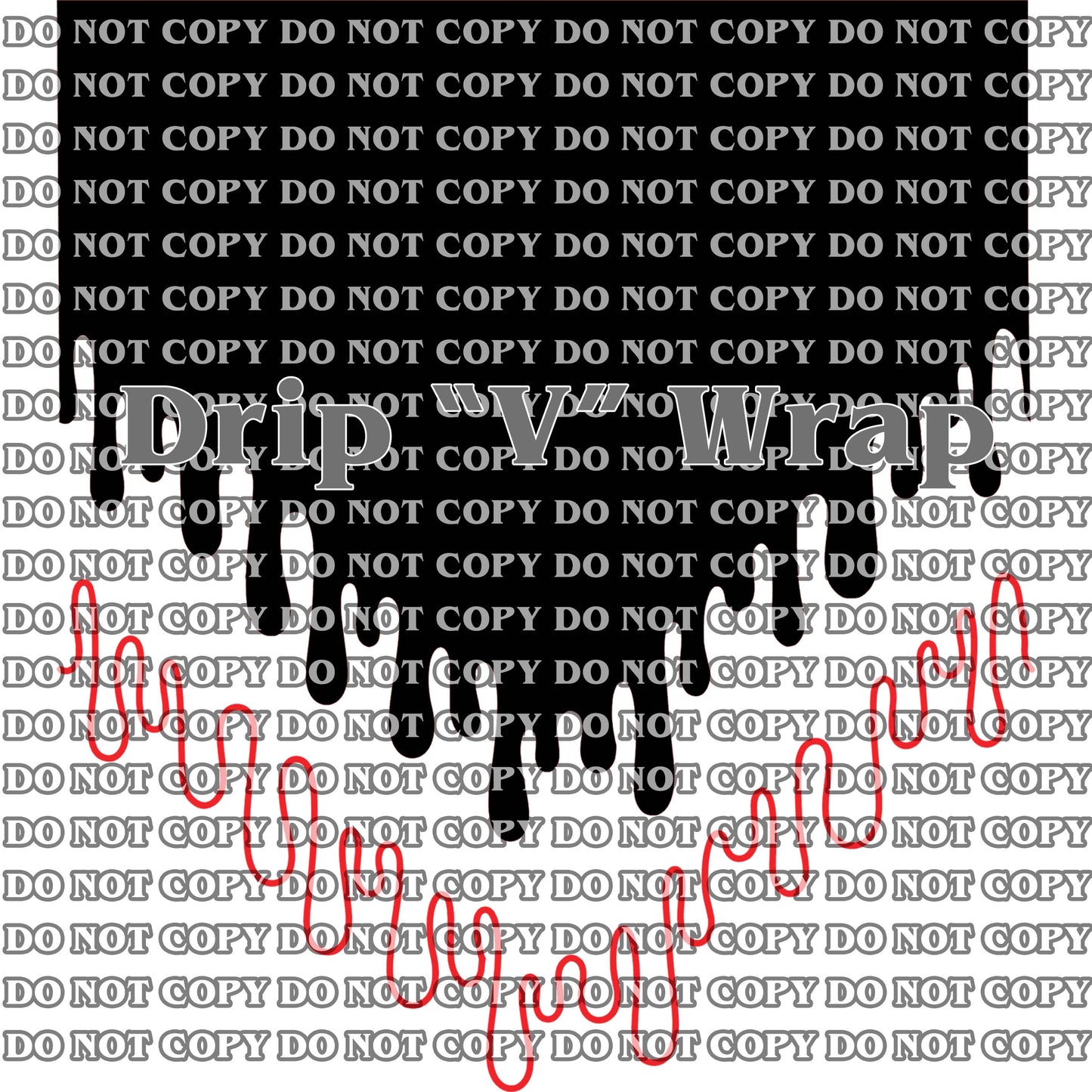Drip "V" Wrap SVG