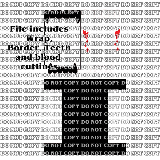 Fangs Wrap SVG