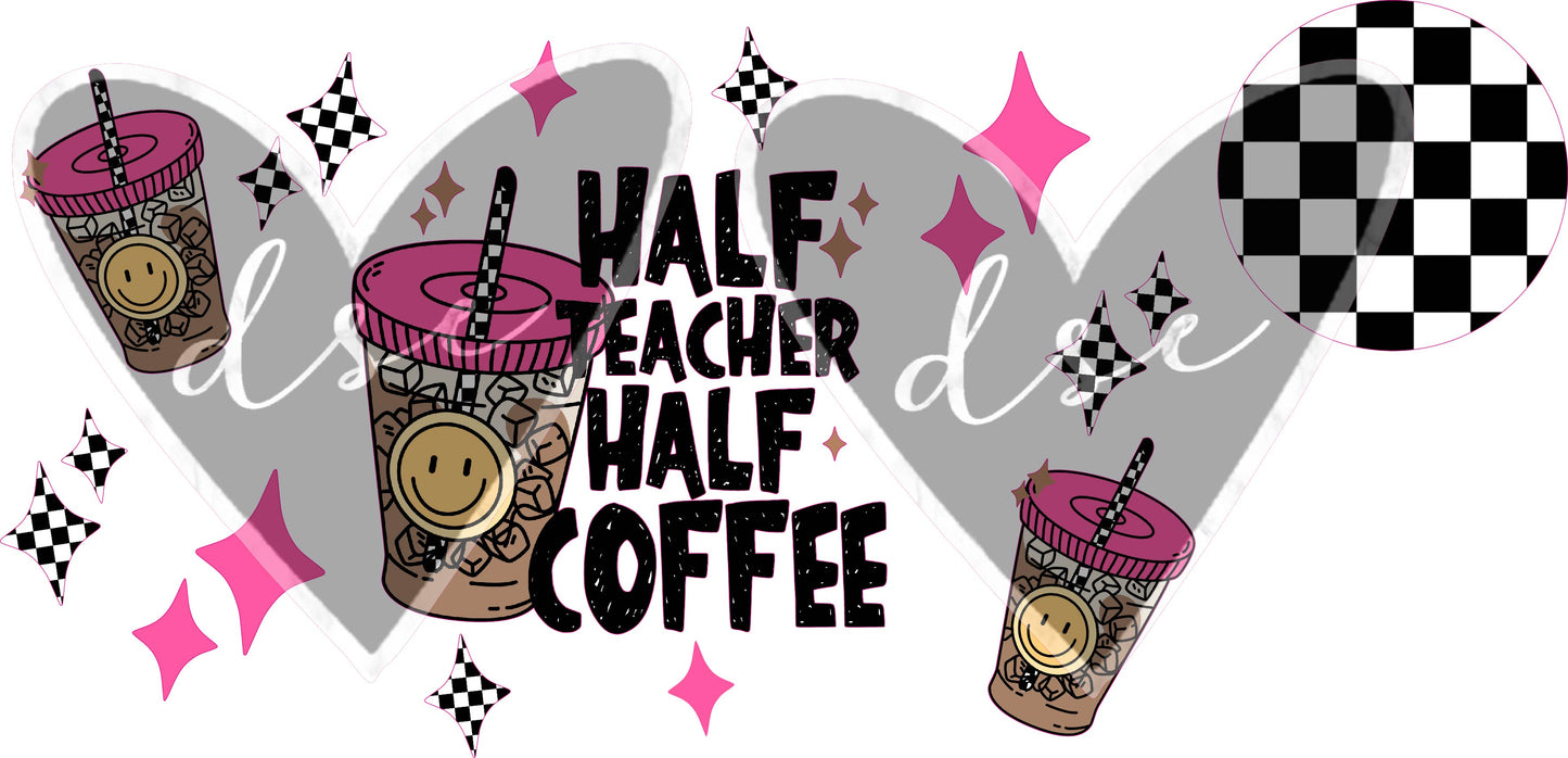 Assorted Half Teacher Half Coffee Vinyl