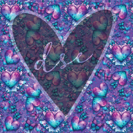 Assorted Butterfly  Vinyl Sheets