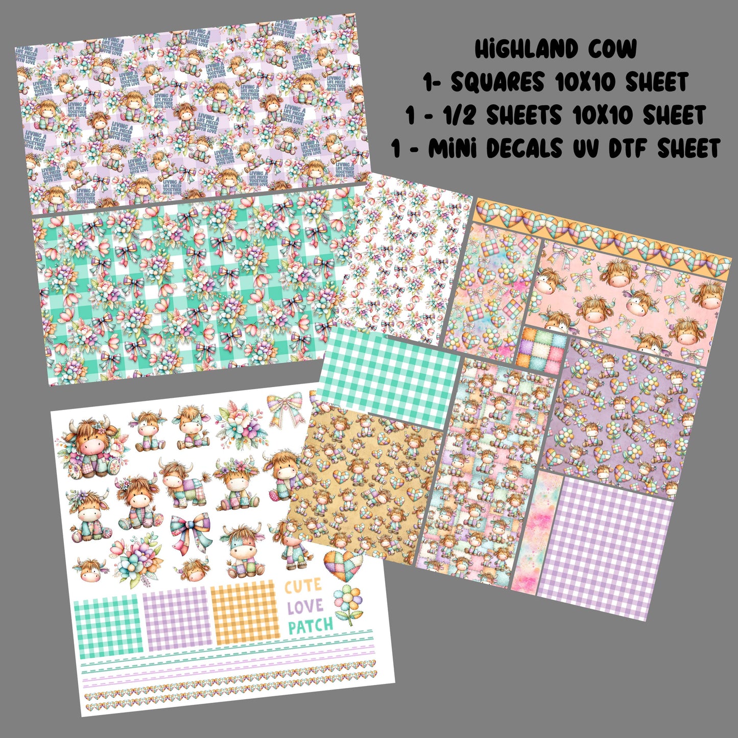 10x10 Patchwork Sets