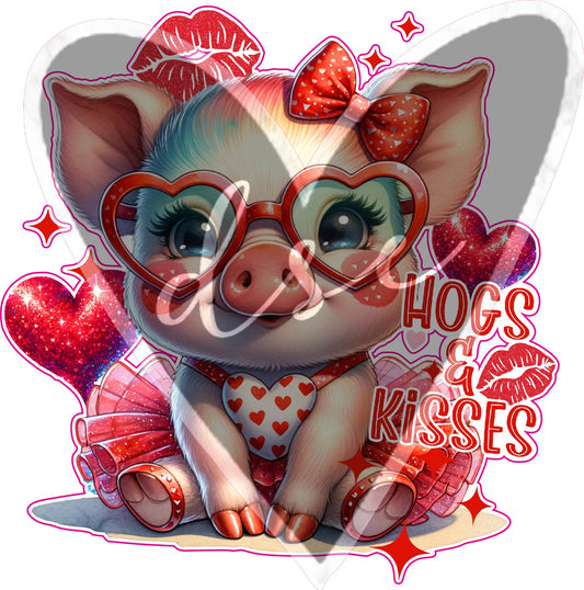 Assorted Hogs & Kisses Vinyl