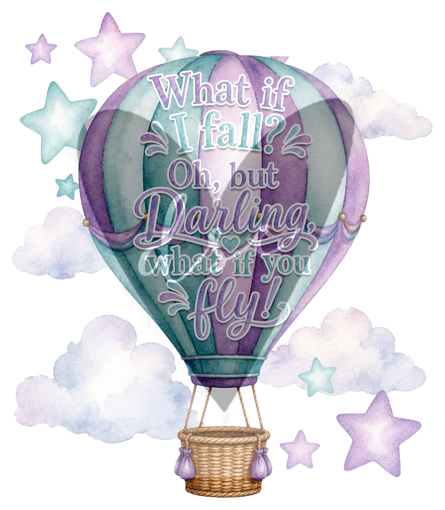 Assorted Hot Air Balloon Vinyl