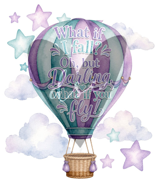 Assorted Hot Air Balloon Vinyl